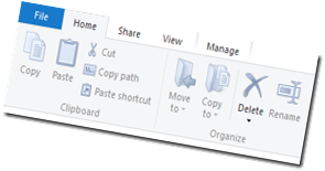 Menu Bar Windows 8