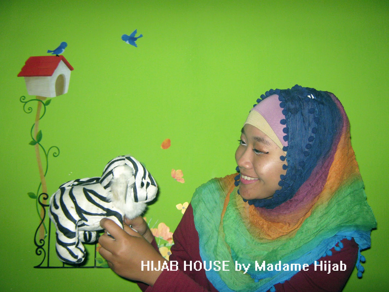 The Hijab House of Madame Hijab: colorful silky pasmina