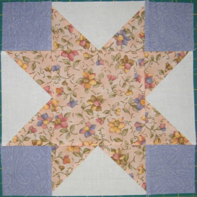 Star Quilt Along, block 9