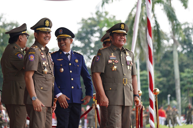 Herman Deru Minta Tiga Satuan Garda Terdepan Ciptakan Ketertiban Sumsel  