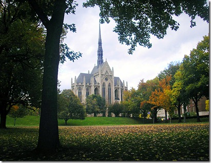 Heinz Chapel in Fall