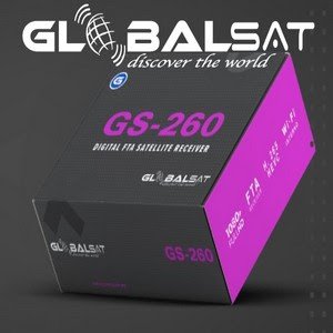 Globalsat GS260 Nova Atualização V1.41 - 20/04/2020