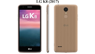 masing vendor smartphone saling unjuk gigi dalam memperkenalkan produk terbaru buatan mere Harga LG K8 2017 Januari 2018 dan Spesifikasi Lengkap