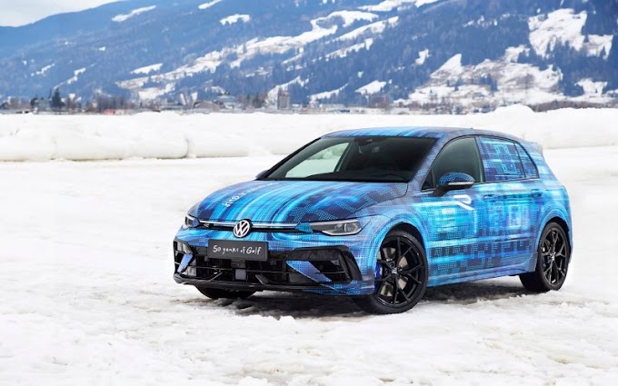 Volkswagen: Δίνει μια πρώτη γεύση από το νέο Golf R στο Ice Race στο Zell am See