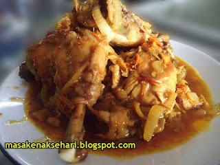Resep Masakan Ayam Presto Bumbu Jahe