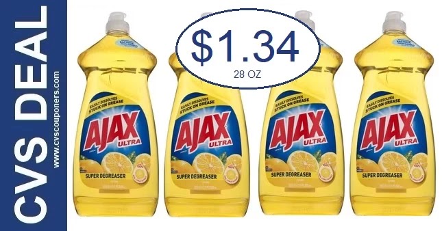 Ajax Dish Soap CVS Deal 6/4-6/10