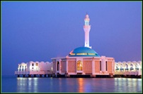 MOSQUE ON WATER, JEDDAH SAUDI ARABIA