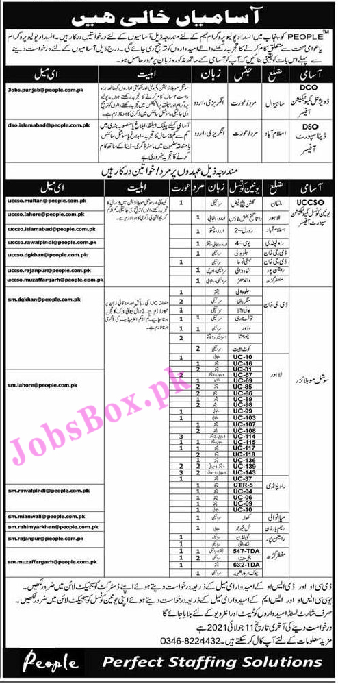 People Punjab Polio Eradication Program Jobs 2021