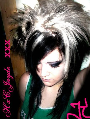 Emo Hairstyles Girls 2010. Emo girl hairstyle today!