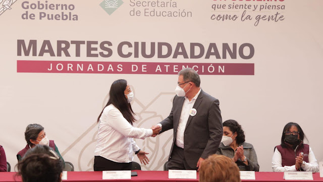 Ariadna Ayala y Melitón Lozano encabezaron una nueva jornada de martes de atención ciudadana