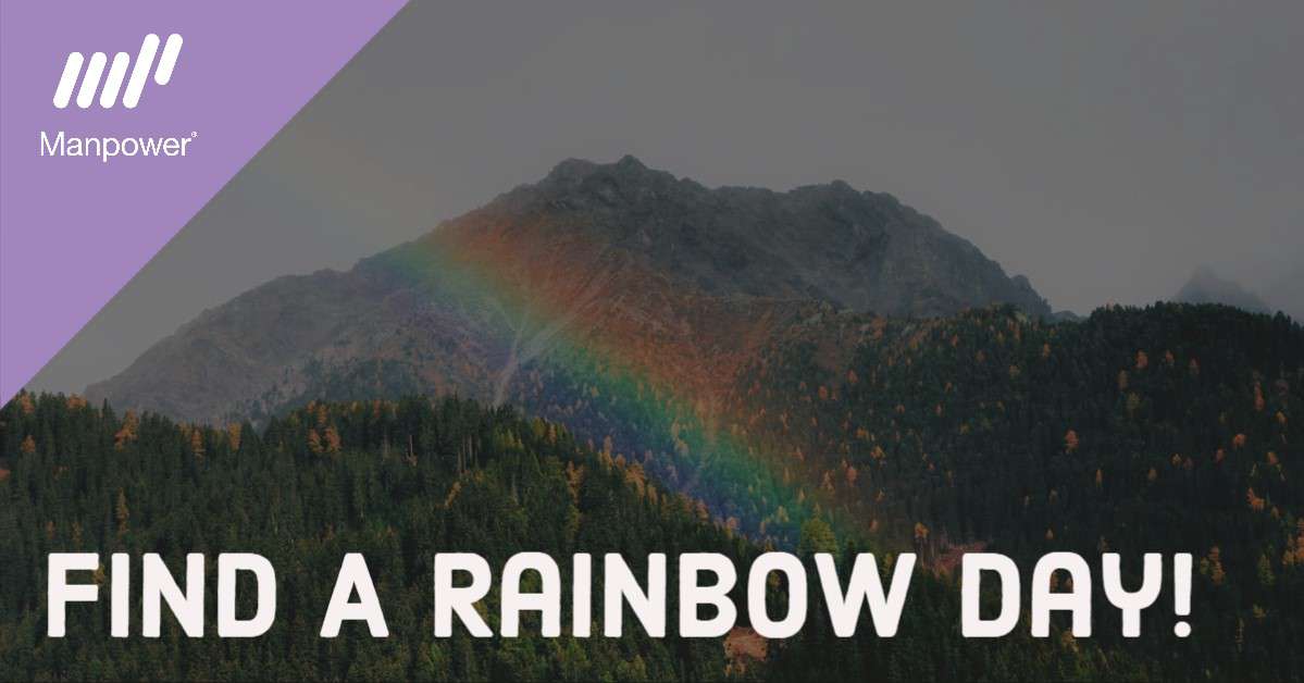 National Find a Rainbow Day Wishes Sweet Images
