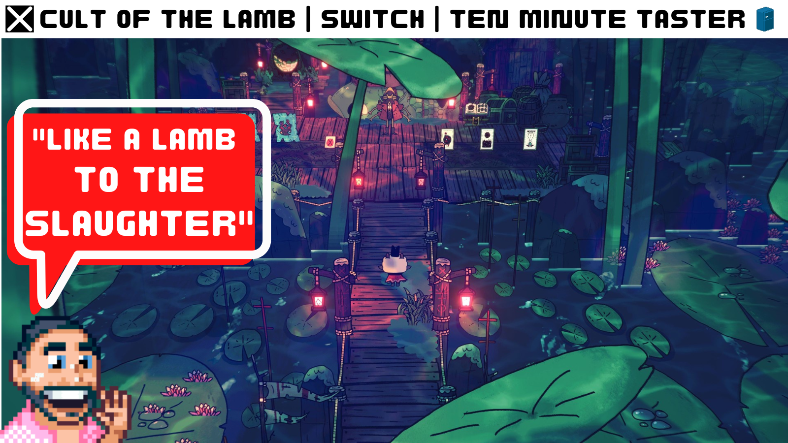 Cult of the Lamb - 55 Minute Gameplay [Switch] 