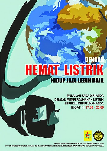 3 Poster Hemat Energi Paling Inspiratif Wajib Kamu Lihat