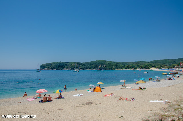 Valtos Beach in Parga, Greece - Ionian Sea