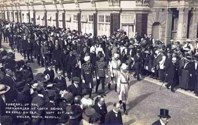 Funeral of Nripendra Narayan