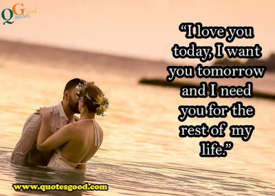 I love you quotes for her