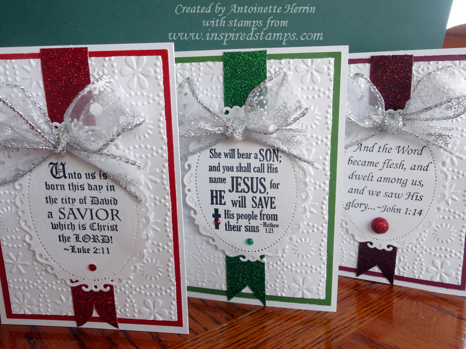 Inspired stampsthe blog: How to make your own Christmas 