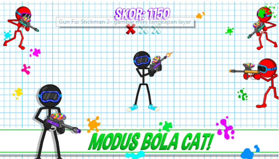 Screenshot : Download Gun Fu: Stickman 2 1.12.2 APK