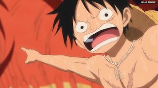 ワンピースアニメ パンクハザード編 580話 ルフィ かわいい Monkey D. Luffy | ONE PIECE Episode 580