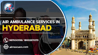Air ambulance services in Hyderbad