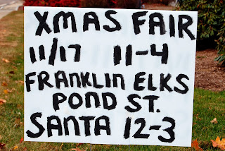 Christmas Fair at the Elks Lodge