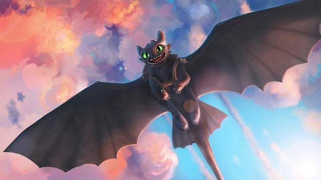 Toothless Fantasy Art Wallpaper