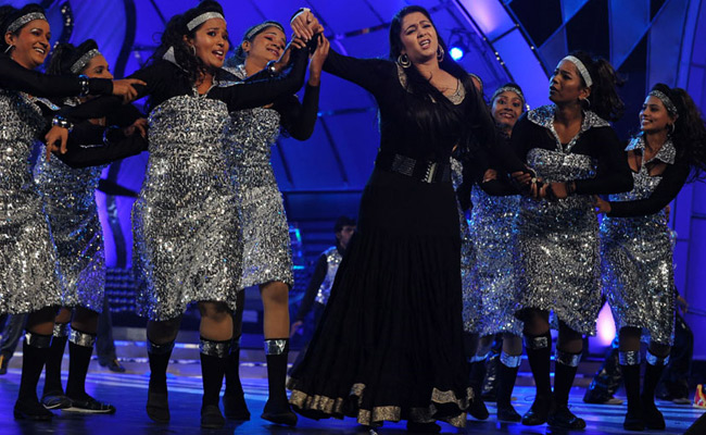 charmi at cinemaa awards performance unseen pics