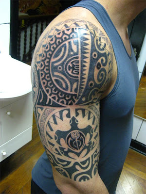 Rob Deut,tattoos, maori,polynesian,marquesan,tribal ,GALERIE IJMUIDEN,