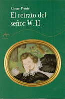 Portada del libro El retrato del señor W. H. de Oscar Wilde