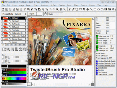 Pixarra TwistedBrush Pro Studio 23.05 Full Keygen