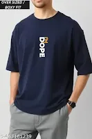 Men Cotton Blend Oversize Tshirts
