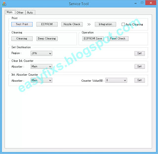 Download for free Canon Service Tool v.3200