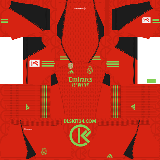Real Madrid CF Kits 2023-2024 Adidas - Dream League Soccer Kits 2024 (Goalkeeper Third)