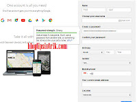 Cara Membuat Gmail Tanpa Verifikasi No Hp