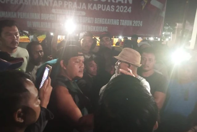 3 Penambang Ilegal Ditangkap, Polres Bengkayang Kalimantan Barat Digeruduk Massa   