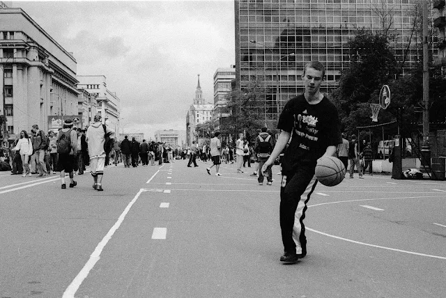 проспект Академика Сахарова, площадка Adidas Streetball в День города