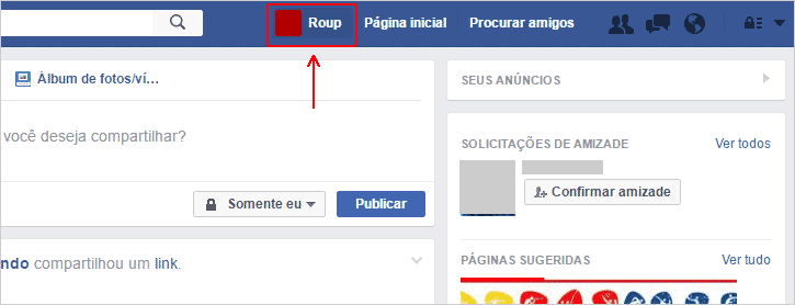 ocultando lista de amigos no facebook