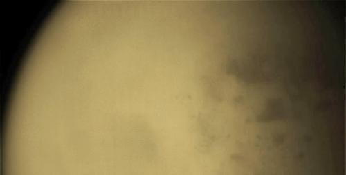 Cassini Peers At The North During Today Titan Flyby