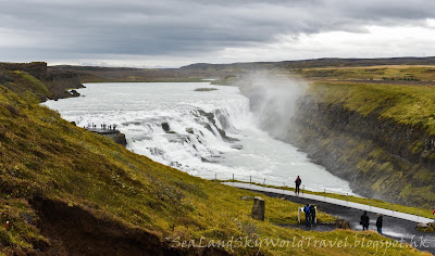 Gullfoss瀑布, 冰島, Iceland