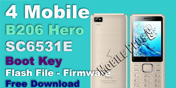 4 Mobile B206 Hero Firmware (Flash File)