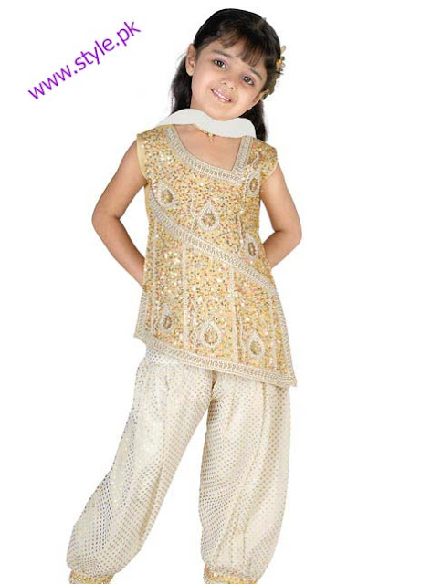 Little princess girls shalwar kameez dresses 2016 in Pakistan