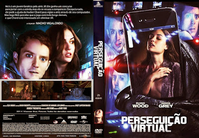 Filme Perseguição Virtual DVD Capa