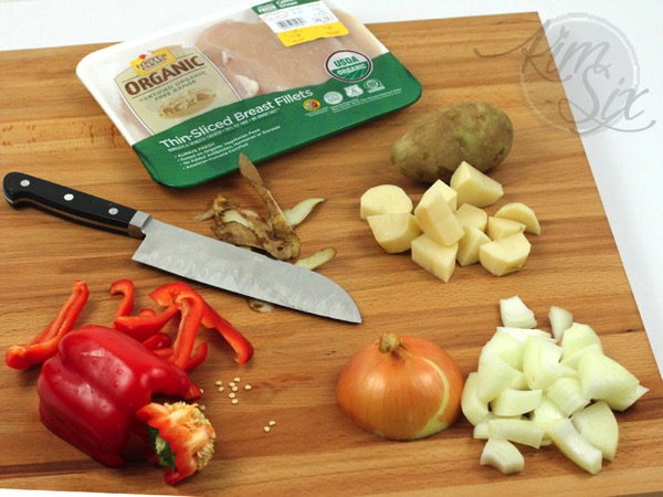 Ingredients for Coconut Curry Chicken