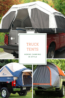 How to Go Horse Camping - Where to Sleep - Truck Tents