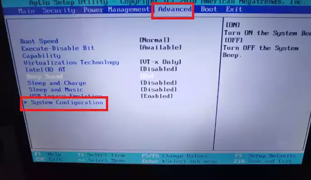 the computer hardware may not support booting to this disk