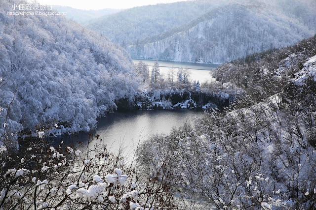 十六湖雪景