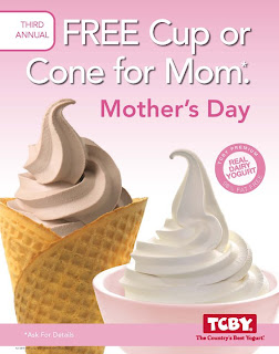 Free TCBY for Mothers Day