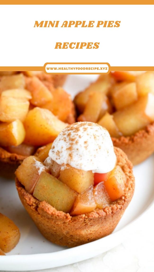 MINI APPLE PIES RECIPES