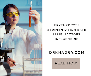 erythrocyte sedimentation rate (ESR) :- factors influencing