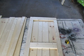 diy barn door cabinet